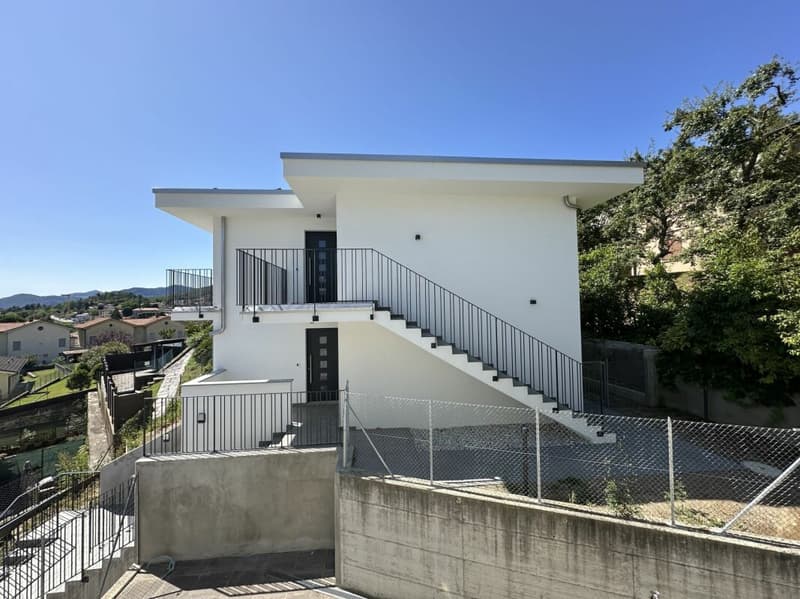New and modern 3.5-room apartment, top floor and open view Mendrisio Arzo (13)