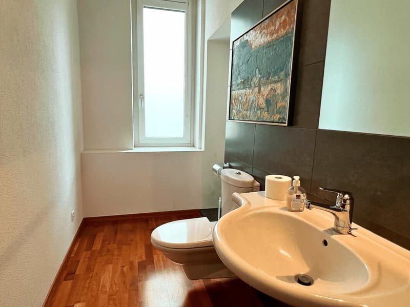 Vendesi elegante appartamento in centro Chiasso adibito a uffici (10)