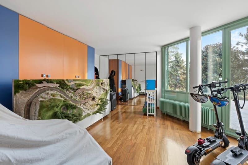 Splendida villa con ampio giardino e vista (19)