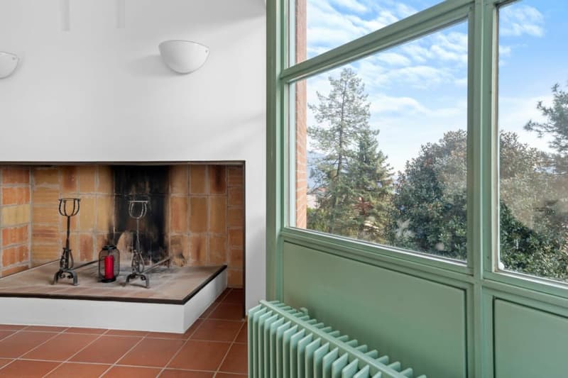 Splendida villa con ampio giardino e vista (8)