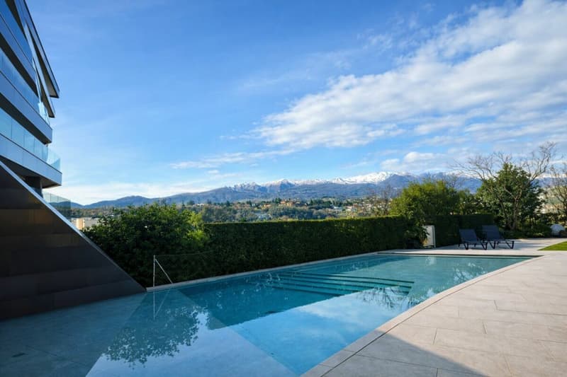 Modernes Apartment in Paradiso mit Pool, Fitnessraum und wunderschöner Aussicht (22)