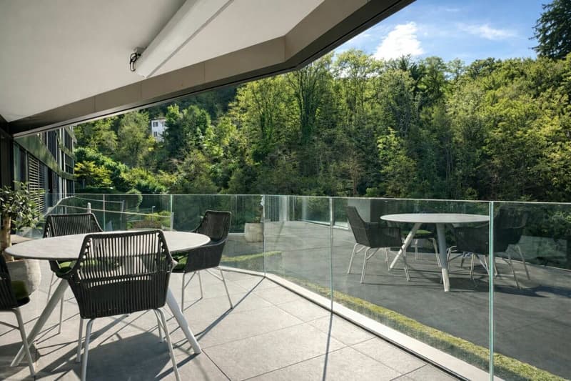 Modernes Apartment in Paradiso mit Pool, Fitnessraum und wunderschöner Aussicht (11)