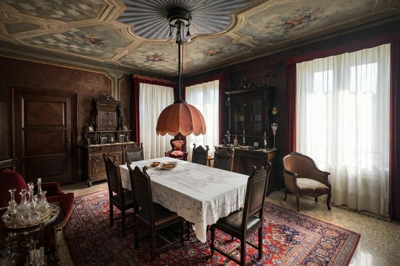 Villa élégante d'époque avec jardin et terrasses au cœur de Balerna (24)