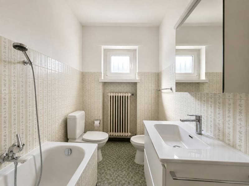 Affittasi a Novazzano appartamento di 3.5 locali in casa bifamiliare con grande terrazza e accesso diretto al giardino (11)