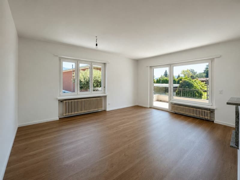 Affittasi a Novazzano appartamento di 3.5 locali in casa bifamiliare con grande terrazza e accesso diretto al giardino (5)
