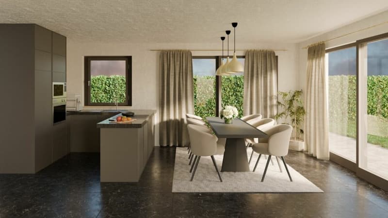 Modern new build single-family house with annex (2)