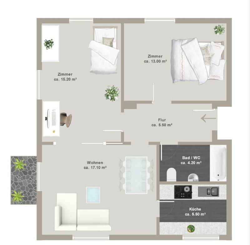 City apartment in Zurich's district 4 (10)