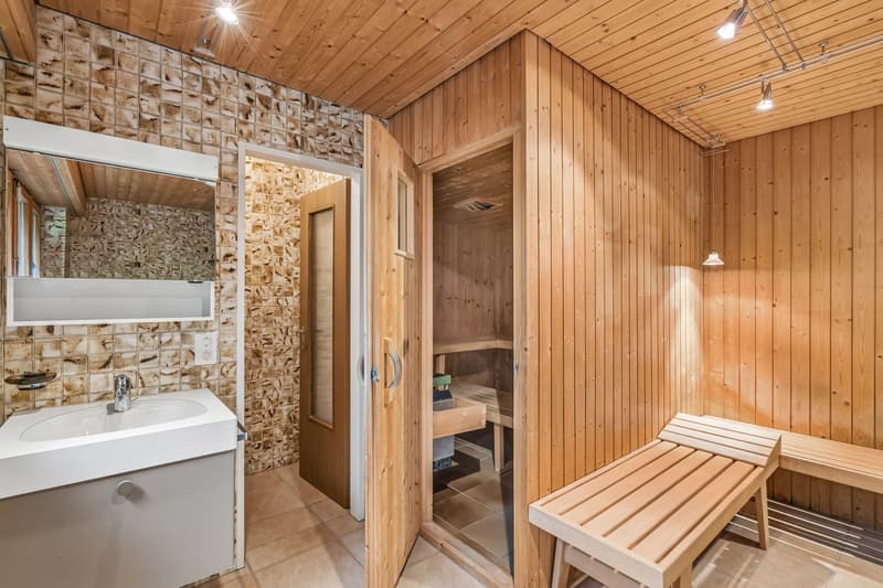 Sauna/Dusche/WC