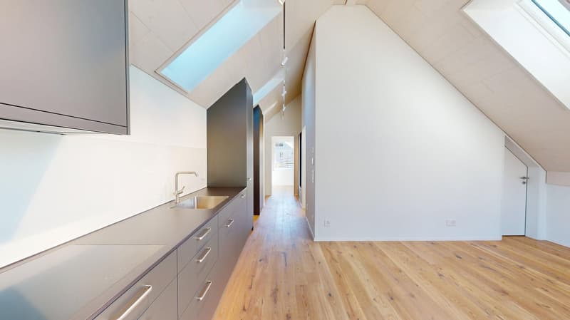Erstvermietung 2.5 Zimmer-Dachwohnung ca. 65 m2 in 2-Familienhaus (3)