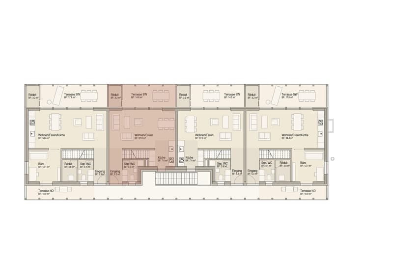 3.5-room apartment in Künten-Sulz - rural location - grandiose view (8)