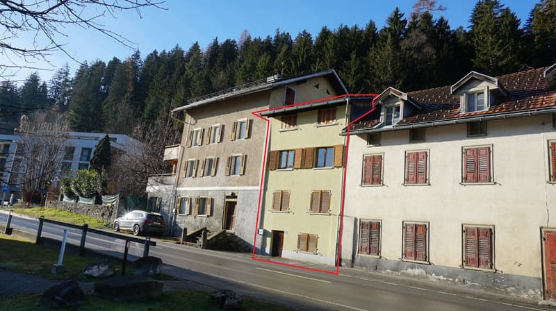 Cazis - Casa a schiera di 4,5 locali con parte di tetto (2)