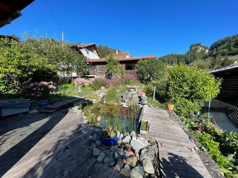 Trin Digg - Maison unifamiliale de 6,5 pièces avec écurie/garage et terrain de jardin (terrain à bâtir) (4)