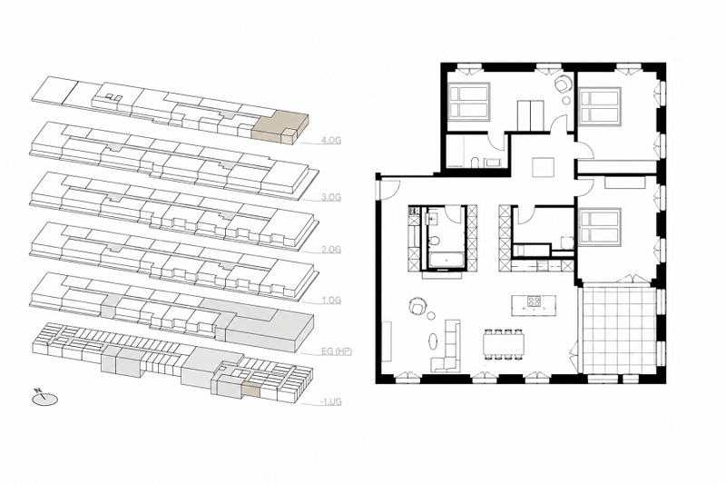 Chur - 4½-Zimmer-Attikawohnung im Neubau «CHURAVITA» (2)
