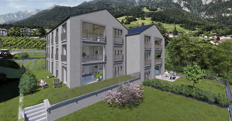 Malans - 5½-Zimmer-Gartenwohnung (1)