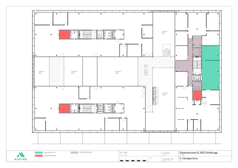Espace de bureau dans un bâtiment unique directement à la gare de Glattbrugg (12)