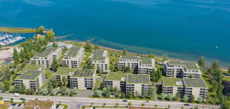 Neubau-Projekt Arrivée: Traumhafte 4 1/2 Zimmer-Wohnung mit herrlicher Seesicht (2)