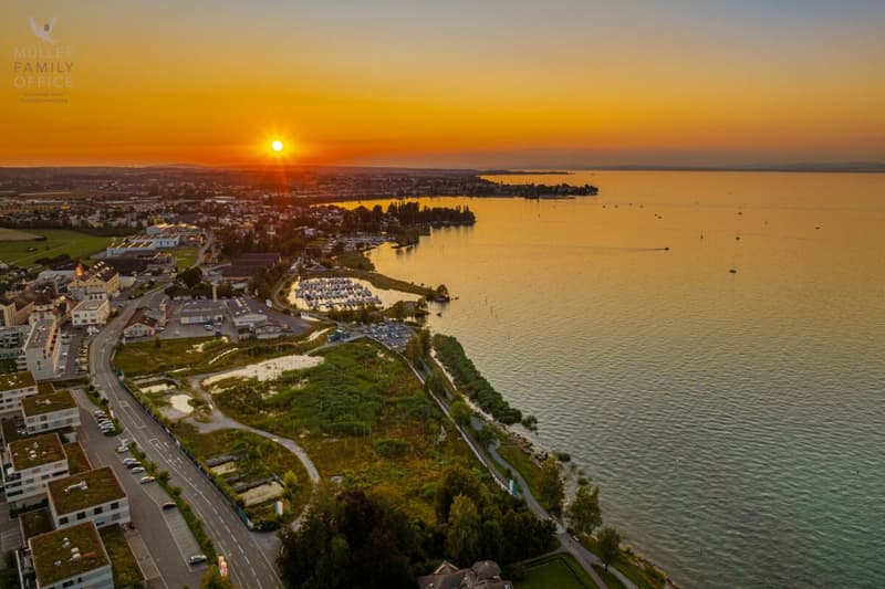 Newly built project Arrivée: Dreamy 3 1/2 room garden apartment with lake view (7)