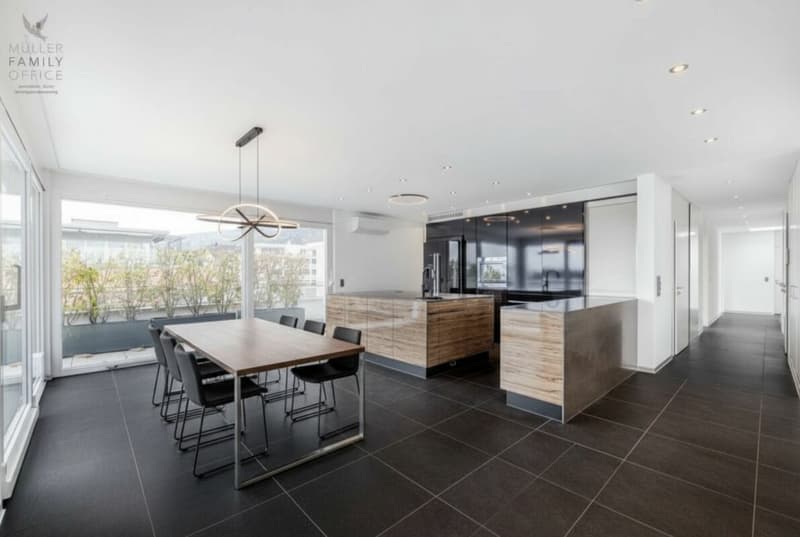 Élégance calme avec vue - Appartement en attique de 5 1/2 pièces avec vue sur le lac de Constance (11)