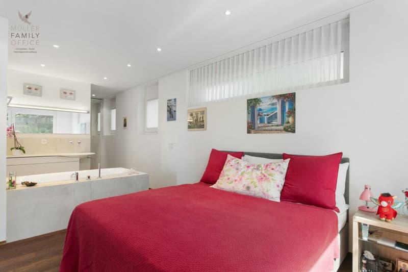 A Home with Horizon - Stylish 5 1/2 Room Attic Maisonette above Lake Constance (12)