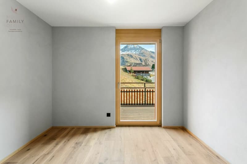 Newly built dream home in modern mountain chic - 3.5 room apartment with beautiful balcony (second home) (11)
