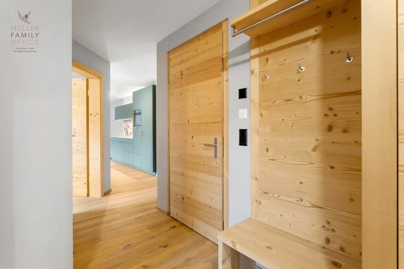 Newly built dream home in modern mountain chic - 3.5 room apartment with beautiful balcony (second home) (8)