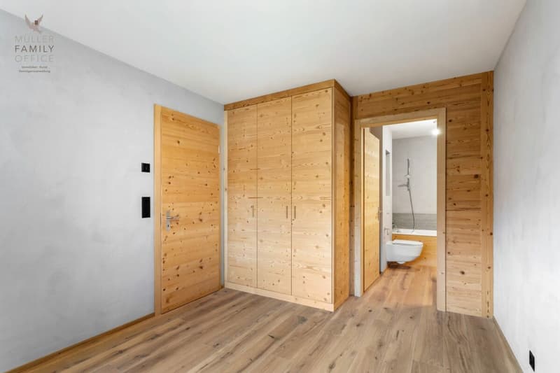 Newly built dream home in modern mountain chic - 3.5 room apartment with beautiful balcony (second home) (10)