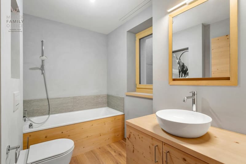 Newly built dream home in modern mountain chic - 3.5 room apartment with beautiful balcony (second home) (12)