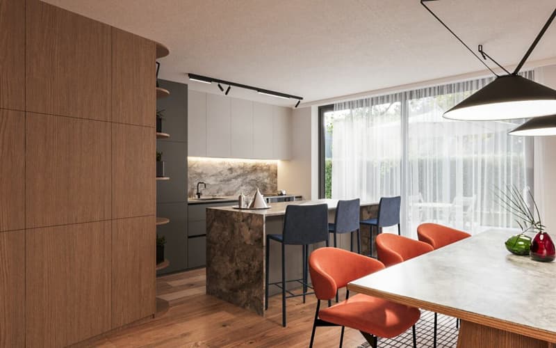 Casa a schiera nuova - tra Reno e montagne - Casa Ovest (8)