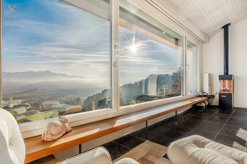 Maison de famille charmante avec vue unique sur le Säntis (8)