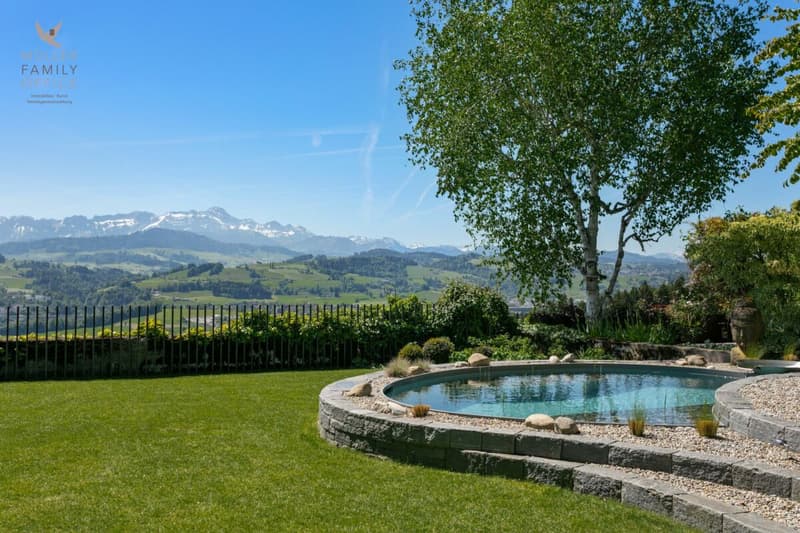 Maison de famille charmante avec vue unique sur le Säntis (2)