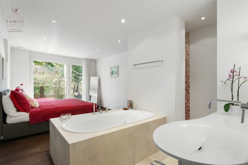 A Home with Horizon - Stylish 5 1/2 Room Attic Maisonette above Lake Constance (13)