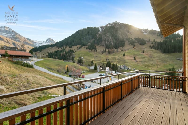 Sogno di casa nuova in stile montano moderno - appartamento 3 1/2 locali con balcone magnifico (seconda casa) (2)