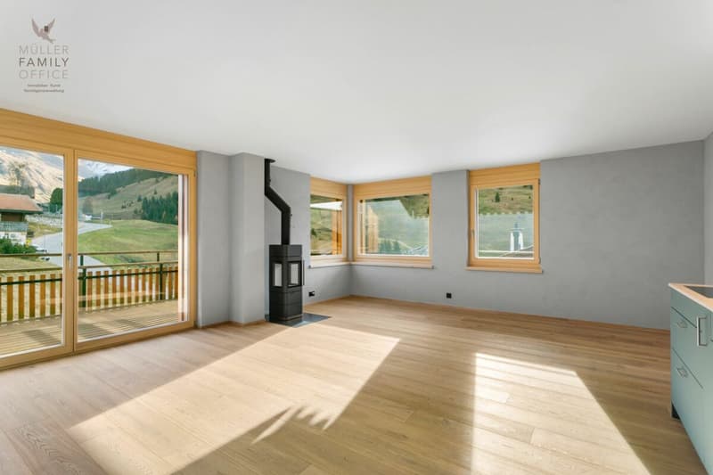 Sogno di casa nuova in stile montano moderno - appartamento 3 1/2 locali con balcone magnifico (seconda casa) (7)