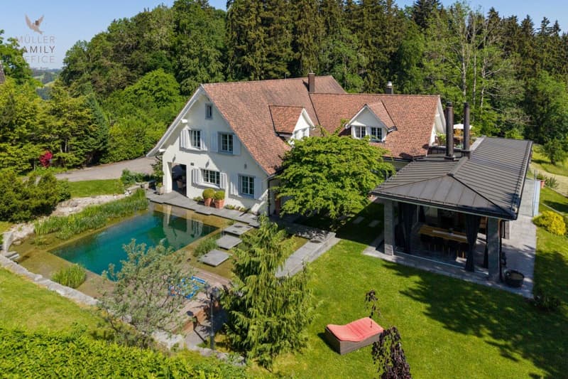 Luxuriöse Panorama-Villa mit Aussenpool, Wellnessoase und traumhaftem Weitblick (7)