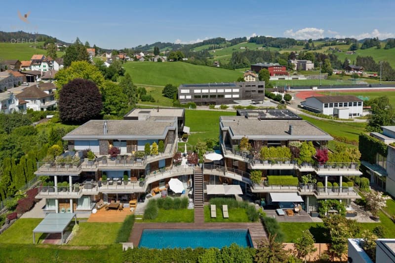 Appartamento-mansarda esclusivo di 5 1/2 locali con vista sull'Alpstein e piscina esterna in coproprietà (3)