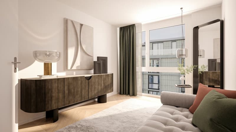 Projet de construction neuve Arrivée : Appartement 6 1/2 pièces unique avec vue imprenable sur le lac (12)