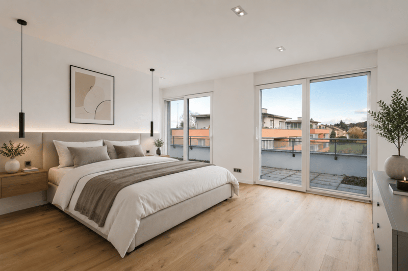 Élégance calme avec vue - Appartement en attique de 5 1/2 pièces avec vue sur le lac de Constance (11)