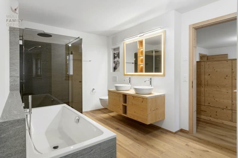 Neubau Wohntraum im modernen Bergchic - 4 1/2 Zimmer-Wohnung mit grosser Panorama Terrasse (Zweitwohnung) (12)