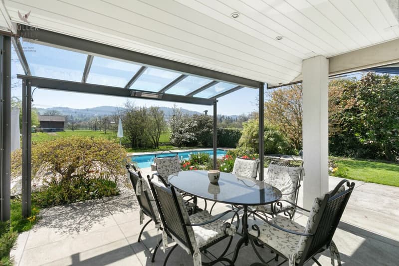 Elegantes Einfamilienhaus mit traumhafter Gartenanlage und Poolidylle (9)
