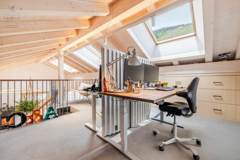 Exklusive 3 1/2 Zimmer-Dachwohnung (Erstwohnung) mit Wohnkomfort auf höchstem Niveau und atemberaubender Aussicht (12)