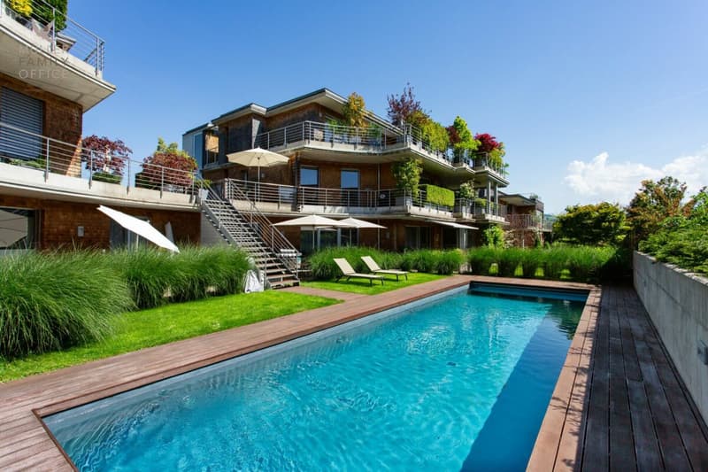 Exklusive 5 1/2 Zimmer-Maisonette-Attikawohnung mit Alpsteinblick und Aussenpool im Miteigentum (2)