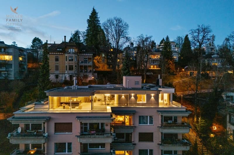 Das Rosenberg Penthouse - ein architektonisches Luxus-Unikat über den Dächern von St. Gallen (2)