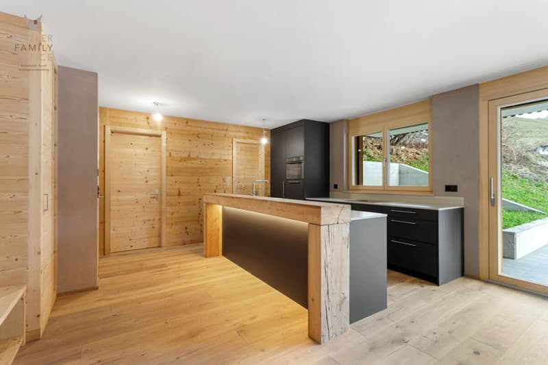 Neubau Wohntraum im modernen Bergchic - 4 1/2 Zimmer-Wohnung mit grosser Panorama Terrasse (Zweitwohnung) (1)