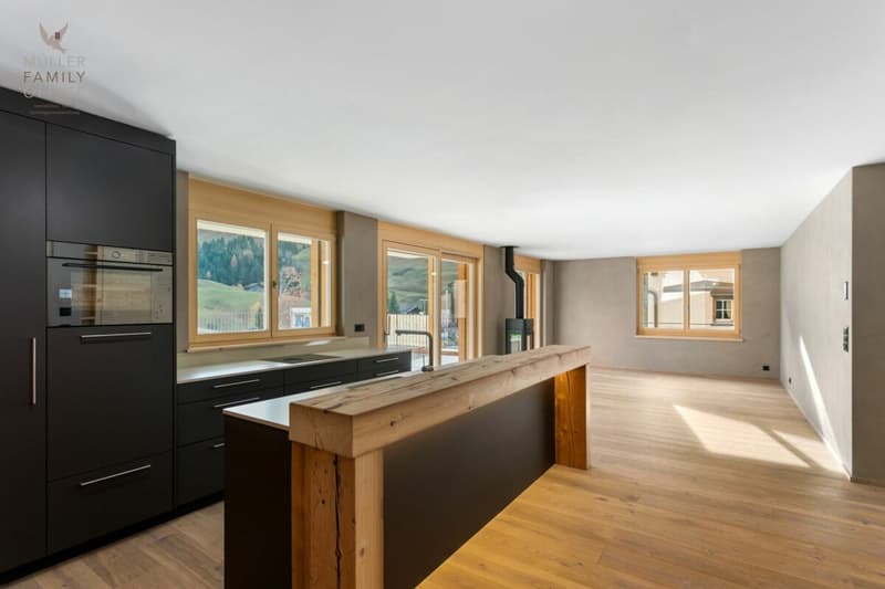 Neubau Wohntraum im modernen Bergchic - 4 1/2 Zimmer-Wohnung mit grosser Panorama Terrasse (Zweitwohnung) (7)