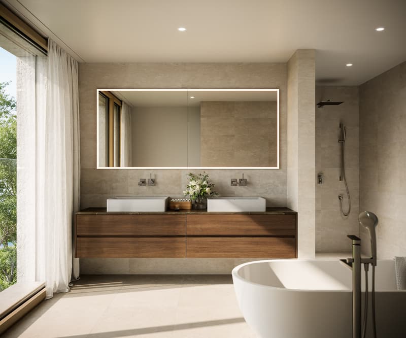 RUCHENACHER PARK_Badezimmer Haus A