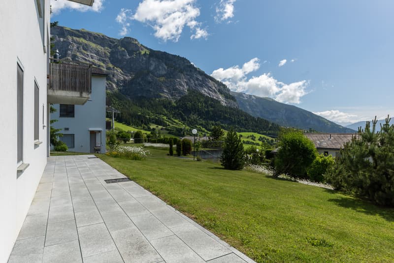 Ausblick von der Terrasse