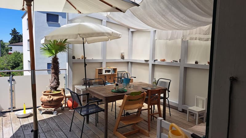 Beautiful apartment in the heart of Worb with large terrace (14)