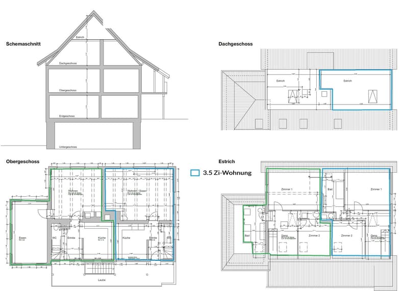 4.5-Zimmer-Maisonette-Wohnung im historischen Altbau – Blaues Haus Kreuzlingen (12)