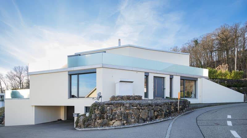 Luxuriöse 7-Zimmer-Villa mit Swimming Pool und Weitsicht in Oberbipp (2)