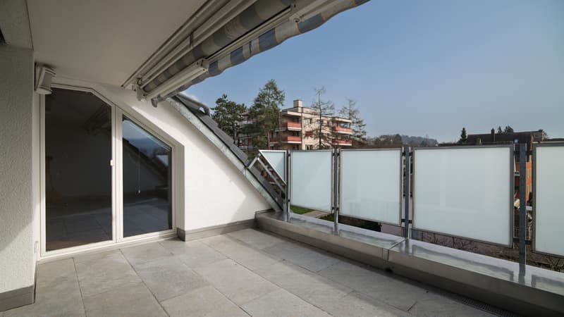 Balkon Richtung Süden